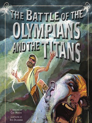 cover image of The Battle of the Olympians and the Titans